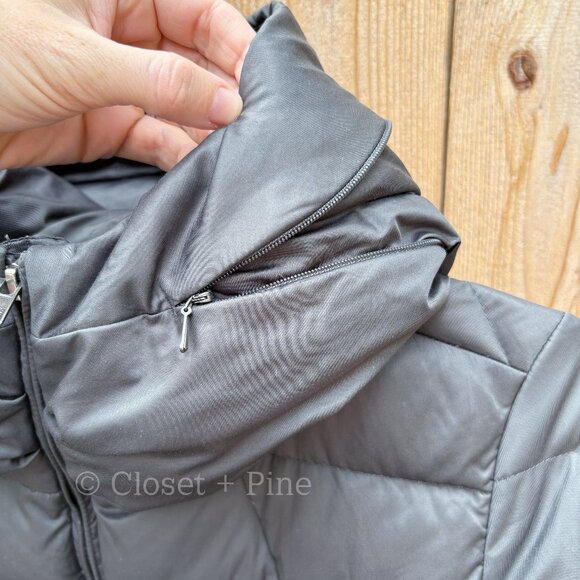 Patagonia Downtown Loft Parka Size Medium Forge Gray 600 Fill Down Puffer Jacket - Picture 8 of 17